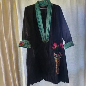 Lee Anderson Couture Raw Silk Jacket S